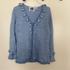 Storybook Knits zip-up cardigan